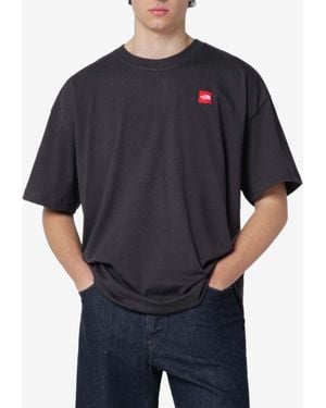 The North Face Logo Patch T-Shirt - Black