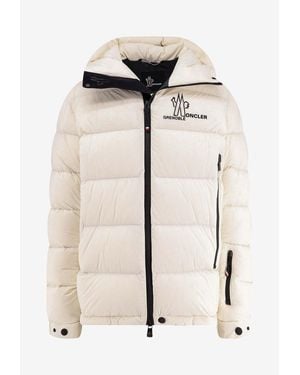 Moncler Isorno Technical Down Jacket - Natural