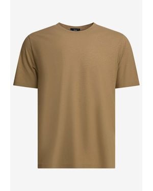 Herno Voile Crepe Jersey T-Shirt - Natural