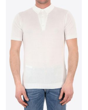 John Smedley Adrian Polo T-Shirt - White
