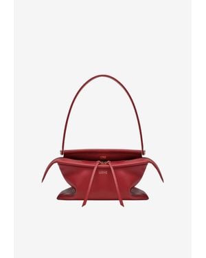 Loewe Small Whisker Shoulder Bag - Red