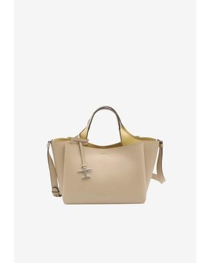 Tod's Small T Timeless Leather Bag - White