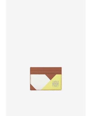 Loewe Anagram Leather Cardholder - White