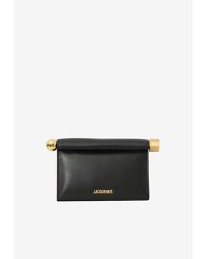 Jacquemus Rond Carré Clutch Bag - Black