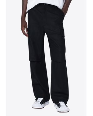 DARKPARK Wool Track Pants - Black