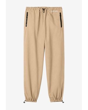 Miu Miu Elasticated Waist Track Pants - Black
