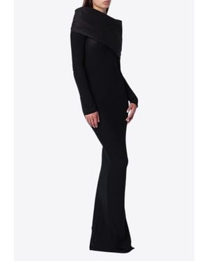 Entire studios Wool Maxi Dress - Black