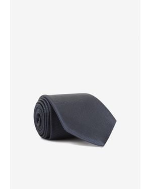 Gucci Silk Jacquard Tie - Blue