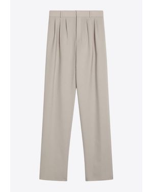 Saint Laurent Tailored Pants - White