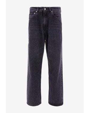 Our Legacy Washed Straight-Leg Jeans - Blue