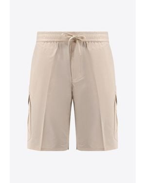 BOSS Essential Cargo Shorts - Natural