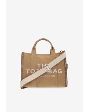 Marc Jacobs Medium Jacquard Top Handle Bag - White