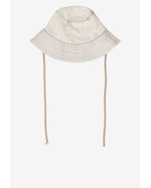 Rick Owens Gilligan Fisherman Hat - White