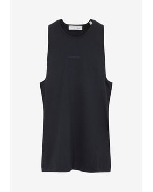 Fear Of God Logo-Patch Tank Top - Black