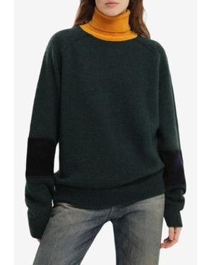 1989 STUDIO Essential High-Neck Sweater - Black