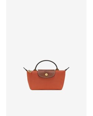 Longchamp Le Pliage Original Top Handle Bag - Orange