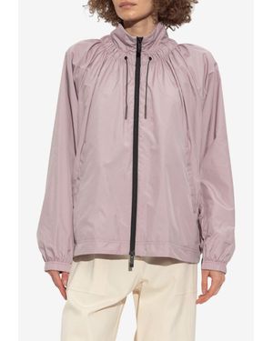 Moncler Valencay Zip-Up Jacket - Pink