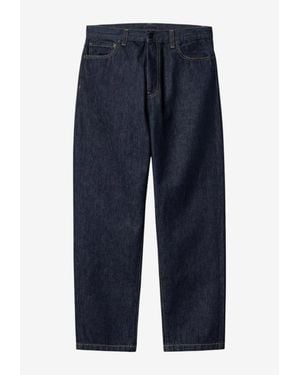 Carhartt Aaron Washed-Out Jeans - Blue