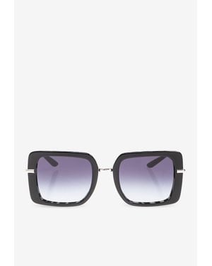 Dolce & Gabbana Oversized Square Sunglasses - Blue