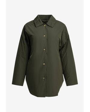 Max Mara Carlotta Reversible Water-Resistant Jacket - Green