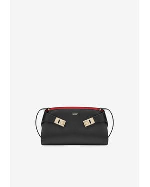 Ferragamo Mini Hug Crossbody Bag - White