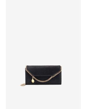 Stella McCartney Falabella Shaggy Deer Chain Clutch - White