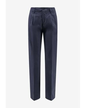 Aspesi Straight-Leg Tailored Pants - Blue
