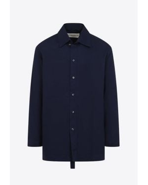Mordecai Long-Sleeved Shirt - Blue