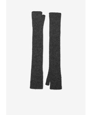 Roberto Collina Long Gloves - Black