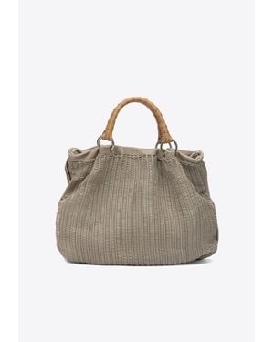 Giancarlo Nevola Zip-Up Tote Bag - Natural