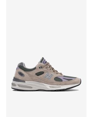 New Balance U991 Low-Top Trainers - White