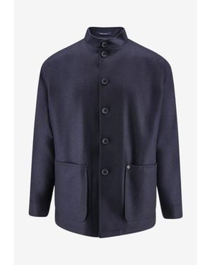 Tagliatore Single-Breasted Tailored Blazer - Blue