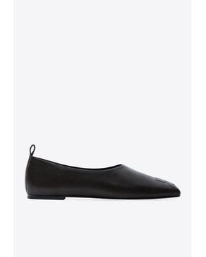 Courreges Ac Heritage Nappa Leather Loafers - White