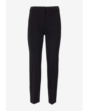 Max Mara Pegno Straight-Leg Tailored Pants - Blue