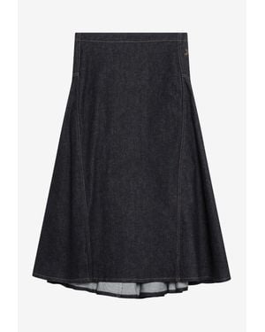 Jacquemus Lavoir De-Nîmes Skirt - Black