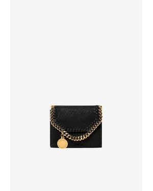 Stella McCartney Falabella Chain-Trim Wallet - White