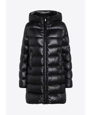 Moncler Suyenne Long Down Parka - Black