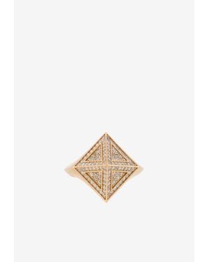 Djihan The Pyra Diamond Ring - White