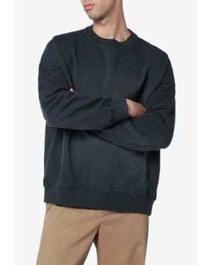 Golden Goose Distressed Faded Sweatshirt - Black