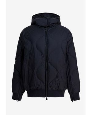 Pinko Quilted Bomber Jacket - Blue