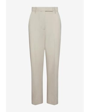 Thom Browne Relaxed Beltloop Tailored Pants - White