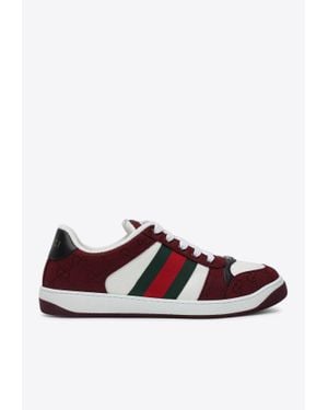 Gucci Screener Gg Low-Top Sneakers - Multicolor