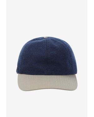 Sease Denim Baseball Cap - Blue