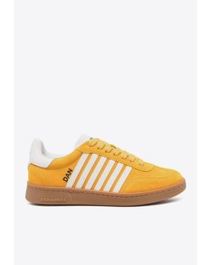 DSquared² Boxer Low-Top Sneakers - Orange
