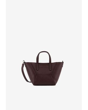 Brunello Cucinelli Bc Duo Leather Tote Bag - Red