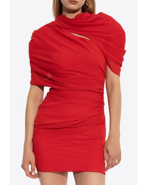 Jacquemus La Castagna Mini Dress - Red