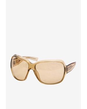 Gucci Square Frame Sunglasses - Natural