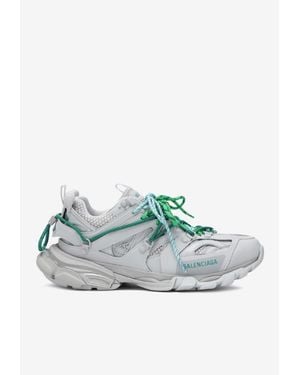 Balenciaga Runner Low-Top Mesh Sneakers - Green