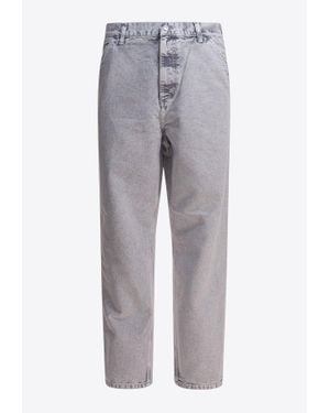 Carhartt Single Knee Washed Jeans - Grey