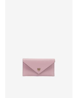 Pinko Mini Love Birds Envelope Clutch Bag - Pink